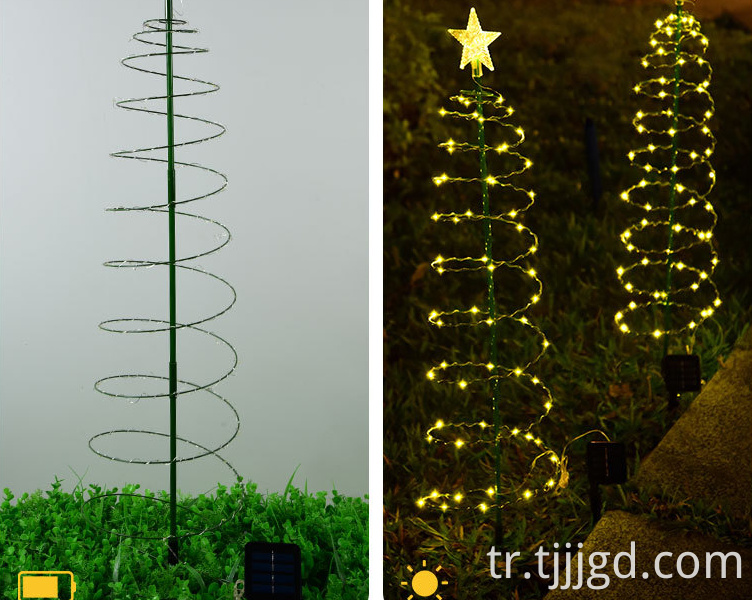 LED Solar Christmas Tree Light